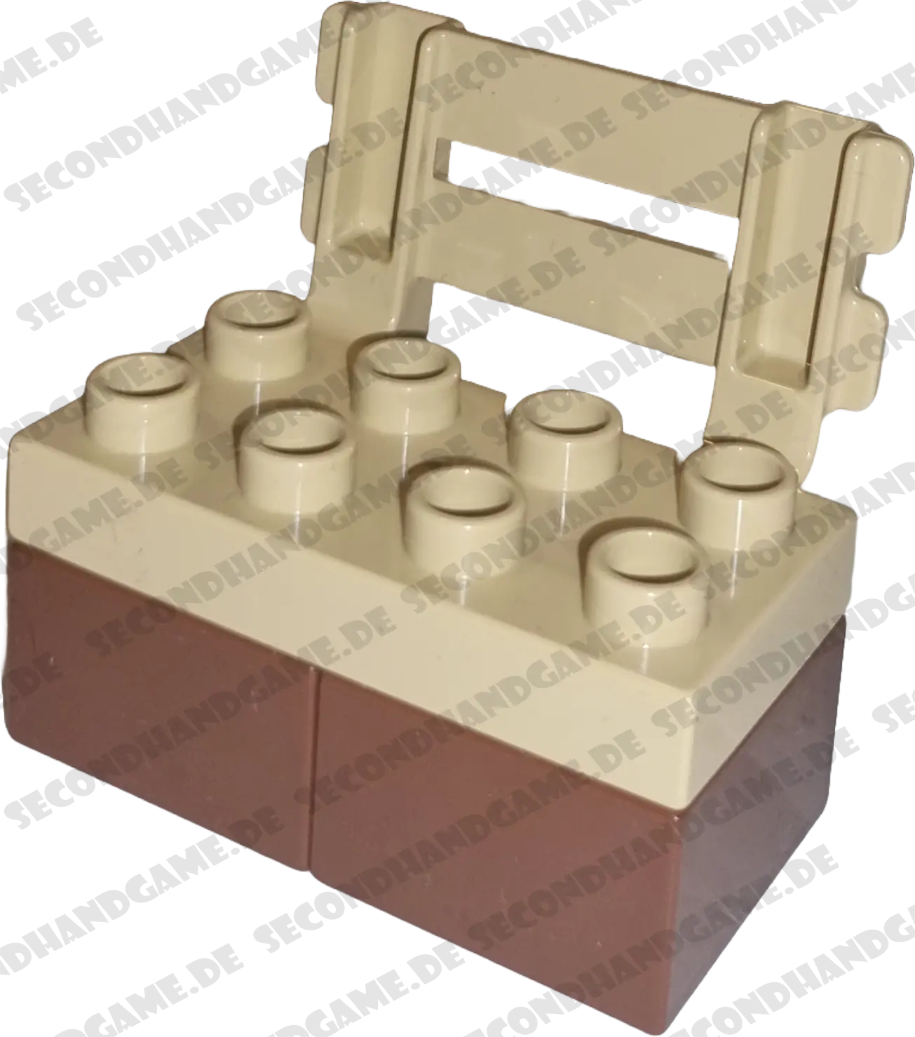 Lego Duplo 4850 Parkbank Sitzbank Beige Braun